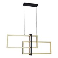 Özcan Aydınlatma 4158-1Ad-20 Square 3'Lü Dikey Sarkıt Eskitme