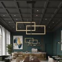 Özcan Aydınlatma 4158-1Ad-20 Square 3'Lü Dikey Sarkıt Eskitme