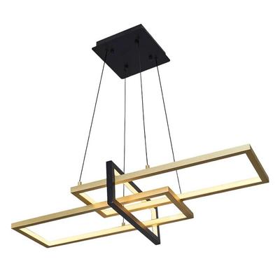 Özcan Aydınlatma 4158-1Ay-20 Square 3'Lü Yatay Sarkıt Eskitme