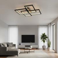 Özcan Aydınlatma 4158-2-19 Square 4'Lü Plafonyer Siyah