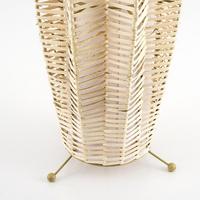Özcan Aydınlatma 4458-49 Hasır Masa Lambası 24*110Cm Ahşap
