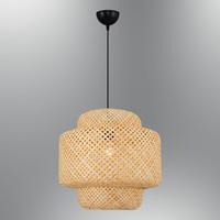 Özcan Aydınlatma 4458-76 Tekli Hasır Sarkıt 35*35