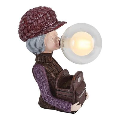 Özcan Aydınlatma 4809-2 Postacı Masa Lambası Kahve