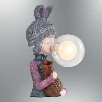 Özcan Aydınlatma 4809-4 Şekerci Masa Lambası Gri