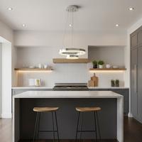 Özcan Aydınlatma 5631-1A-21 Tekli Katlı Sezar Yuvarlak Sarkıt 