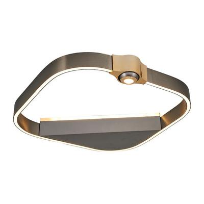 Özcan Aydınlatma 5720K-1 Platin Tekli Kare Plafonyer