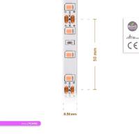 Pembe Şerit Led 10 Çipli İç Mekan 5 Metre