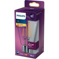 Philips LED Classic Şeffaf Filament Ampul 7W 806 Lumen 2700K Sarı Işık ST64 E27 Duy