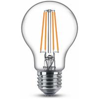 Philips LED Classic Şeffaf Filament Ampul 7W 806 Lumen 2700K Sarı Işık A60 E27 Duy