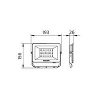 Philips Led Projektör BVP150 LED30/CW PSU 30W 6500K SWB G3 GM