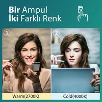 Philips Led Ampül Scene Switch 9,5w Tek Ampul İki Renk 2700K-4000K E27 Duy
