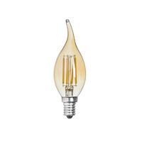 Rustik Kıvrık Buji LED Ampul 4 W E-14 2700K Amber Işık Şavk 500625