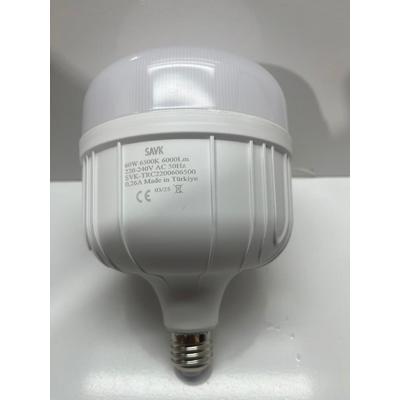 Şavk 60 W 6500K Beyaz Işık E27 Duylu Led Ampül