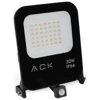 Sensörlü LED Projektör 30 Watt 6500k Beyaz Işık Ack AT62-23032