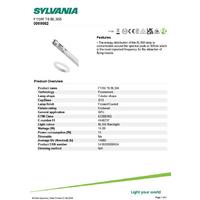 Sinek Ampülü Floresan 15W BL T8 45 Cm Sylvania F15W T8 BL368