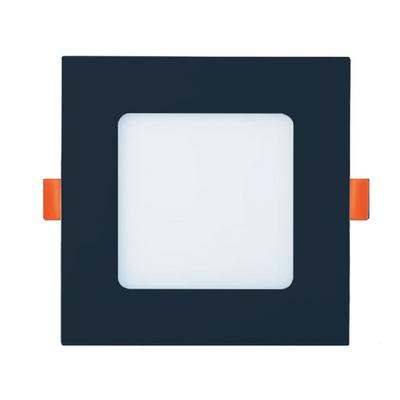 Sıva Altı Led Spot Siyah Gövde 6W 4000K Kare Venso