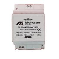Zil Trafosu 15 Volt 15 Watt Raylı Trafo Mutlusan