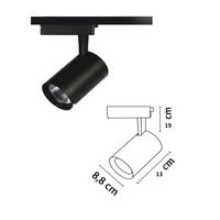 Zmr 30W Led Ray Spot Siyah Kasa Günışığı 209/S