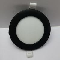 Zmr 6W Panel Led Spot Armatür Siyah Gövde Beyaz Işık 2 Adet