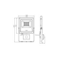 Sensörlü Led Projektör 30 W 6500k Beyaz Işık Braytron-BT61-23032