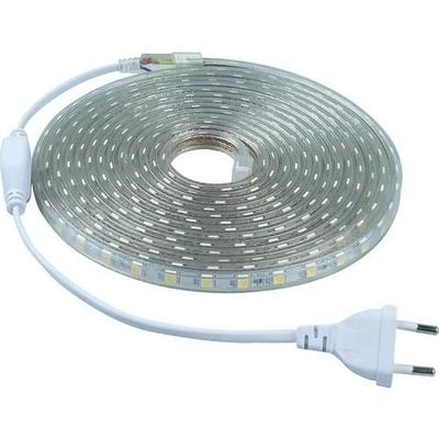 Cata Şerit LED Hortum 3 Çip Dış Mekan Smd LED Beyaz Işık 5 Metre 