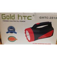 GHTC-2810 5W Power Ledli El Feneri Gold Htc