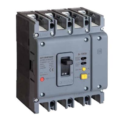 Günsan Yangın Korumalı Kompak Şalter 4P 50A Açtırma Bobinli GHY125F4P050AB1