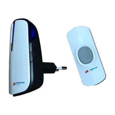 Mutlusan Kablosuz Kumandalı Kapı Zili 32 Melodili Led Göstergeli-X-581