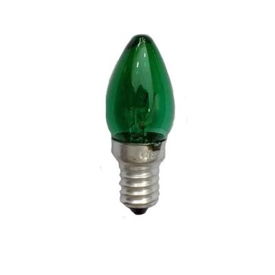Parfüm Ampül 10 W Yeşil Işık Yeşil Cam E-14 Duy