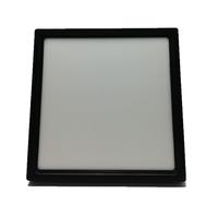 Venso Sıva Üstü Led Panel Siyah 24W Kare 6500K Beyaz Işık